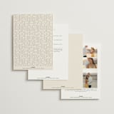 "The Manor" - Wedding Invitations in Buff by Pixel and Hank - Back of Card Options