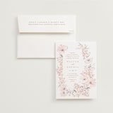 "kosmos" - Wedding Invitations in Cotton Candy by Phrosné Barwood - Invitation with Envelope