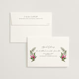 "Tropical garden" - Wedding Invitations in Lime by Elly - FREE Recipient Addressing