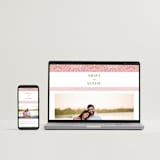 "AMAYA" - Wedding Invitations in Blush by Kanika Mathur - FREE Wedding Website