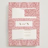 "AMAYA" - Wedding Invitations in Blush by Kanika Mathur - Assembled with Belly Band