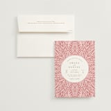 "AMAYA" - Wedding Invitations in Blush by Kanika Mathur - Invitation with Envelope