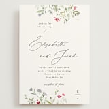 "Brynn" - Wedding Invitations in Cloud by Everett Paper Goods - Front