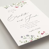 "Brynn" - Wedding Invitations in Cloud by Everett Paper Goods - Detail
