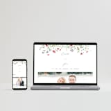 "Brynn" - Wedding Invitations in Cloud by Everett Paper Goods - FREE Wedding Website