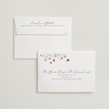 "Brynn" - Wedding Invitations in Cloud by Everett Paper Goods - FREE Recipient Addressing