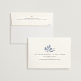 "Cascading Floral" - Wedding Invitations in Lagoon by Corinne Malesic - FREE Recipient Addressing