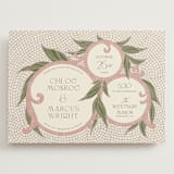 "1081" - Wedding Invitations in Blush by GeekInk Design - Front