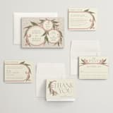 "1081" - Wedding Invitations in Blush by GeekInk Design - Invitation Suite