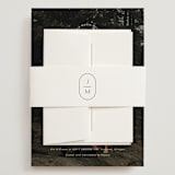 "Picture Perfect" - Wedding Invitations in Opal by Jennifer Postorino - Assembled with Belly Band