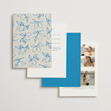 "Mediterraneo" - Wedding Invitations in Ocean by Pati Cascino - Back of Card Options