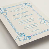 "Mediterraneo" - Wedding Invitations in Ocean by Pati Cascino - Detail