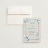 "Mediterraneo" - Wedding Invitations in Ocean by Pati Cascino - Invitation with Envelope