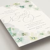 "Whispered" - Wedding Invitations in Springtime by Design Lotus - Detail