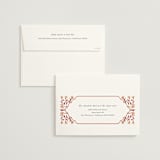 "Jaipur" - Wedding Invitations in Ruby by Mansi Verma - FREE Recipient Addressing