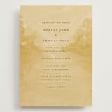 "Silhouette" - Wedding Invitations in Sunrise by Lindsay Megahed - Front