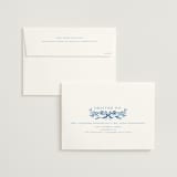 "Royal" - Wedding Invitations in Cobalt by Petra Kern - FREE Recipient Addressing
