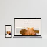 "Salted" - Wedding Invitations in Blush by Pixel and Hank - FREE Wedding Website