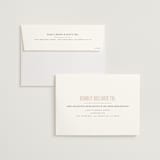 "Salted" - Wedding Invitations in Blush by Pixel and Hank - FREE Recipient Addressing