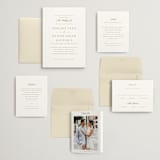 "Classic decorum" - Wedding Invitations in Golden by Stacey Meacham - Invitation Suite