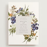 "Pressed Garden" - Wedding Invitations in Fall by Grace Kreinbrink - Front