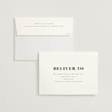 "Centro" - Wedding Invitations in Midnight by Up Up Creative - FREE Recipient Addressing