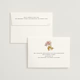 "Dahlia Season" - Wedding Invitations in Navy by Olivia Kanaley Inman - FREE Recipient Addressing