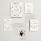 "AKARI" - Wedding Invitations in Wave by Melanie Kosuge - Invitation Suite