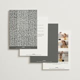 "Elegant Ethno" - Wedding Invitations in Noir by FRANI - Back of Card Options