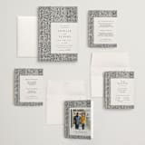 "Elegant Ethno" - Wedding Invitations in Noir by FRANI - Invitation Suite