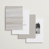 "Full Photo" - Wedding Invitations in Chiffon by Orasie - Back of Card Options