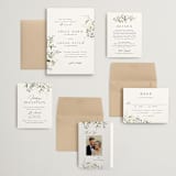 "Fleur" - Wedding Invitations in Lily by Everett Paper Goods - Invitation Suite