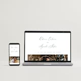 "Tidal Wave" - Wedding Invitations in Aqua by Hooray Creative - FREE Wedding Website