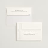 "contemporary photo" - Wedding Invitations in Cloud by Erin Deegan - FREE Recipient Addressing