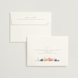 "Cheerful Bouquet" - Wedding Invitations in Chardonnay by Lori Wemple - FREE Recipient Addressing