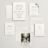 "legacy" - Wedding Invitations in Pure by Design Lotus - Invitation Suite