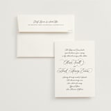 "legacy" - Wedding Invitations in Pure by Design Lotus - Invitation with Envelope