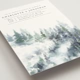 "painted woods" - Wedding Invitations in Rain by Anne Kostecki - Detail
