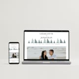 "painted woods" - Wedding Invitations in Rain by Anne Kostecki - FREE Wedding Website