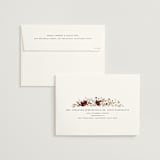 "fleur sauvage" - Wedding Invitations in Vert by Erin Deegan - FREE Recipient Addressing