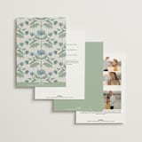 "Botanical" - Wedding Invitations in Garden by Kelly Watkins - Back of Card Options