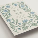 "Botanical" - Wedding Invitations in Garden by Kelly Watkins - Detail