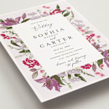 "Gather" - Wedding Invitations in Lilac by Susan Moyal - Detail