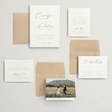 "Napa" - Wedding Invitations in Golden by Kelly Schmidt - Invitation Suite