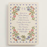 "Artisan Wedding" - Wedding Invitations in Sea by Chris Griffith - Front