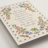 "Artisan Wedding" - Wedding Invitations in Sea by Chris Griffith - Detail