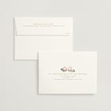 "Ribbonly Frame" - Wedding Invitations in Blush by Itsy Belle Studio - FREE Recipient Addressing