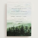 "mountain wedding" - Wedding Invitations in Summer by Anastasia Makarova - Front