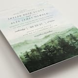 "mountain wedding" - Wedding Invitations in Summer by Anastasia Makarova - Detail