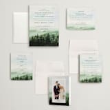 "mountain wedding" - Wedding Invitations in Summer by Anastasia Makarova - Invitation Suite